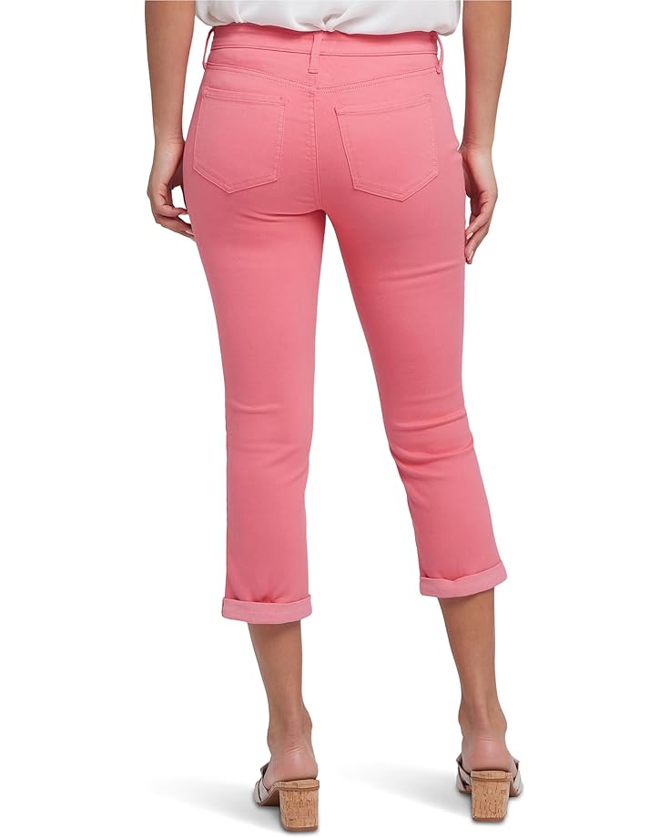 6pm NYDJ Chloe Skinny Capri Jeans In Spiced Coral Women's