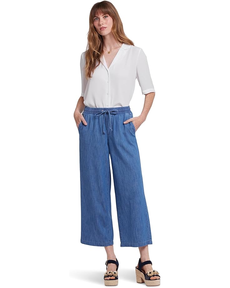 NYDJ Jayne Pull-on Wide Leg Ankle Pants Women's