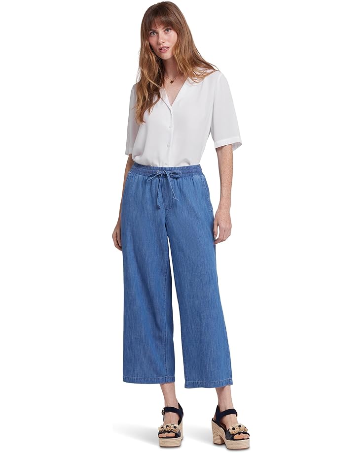 6pm NYDJ Petite Jayne Pull-on Wide Leg Ankle Pants Women's