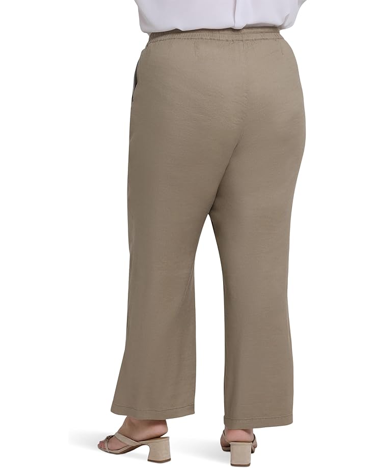 NYDJ Plus Relaxed Drawstring Pull-On Pants Women's