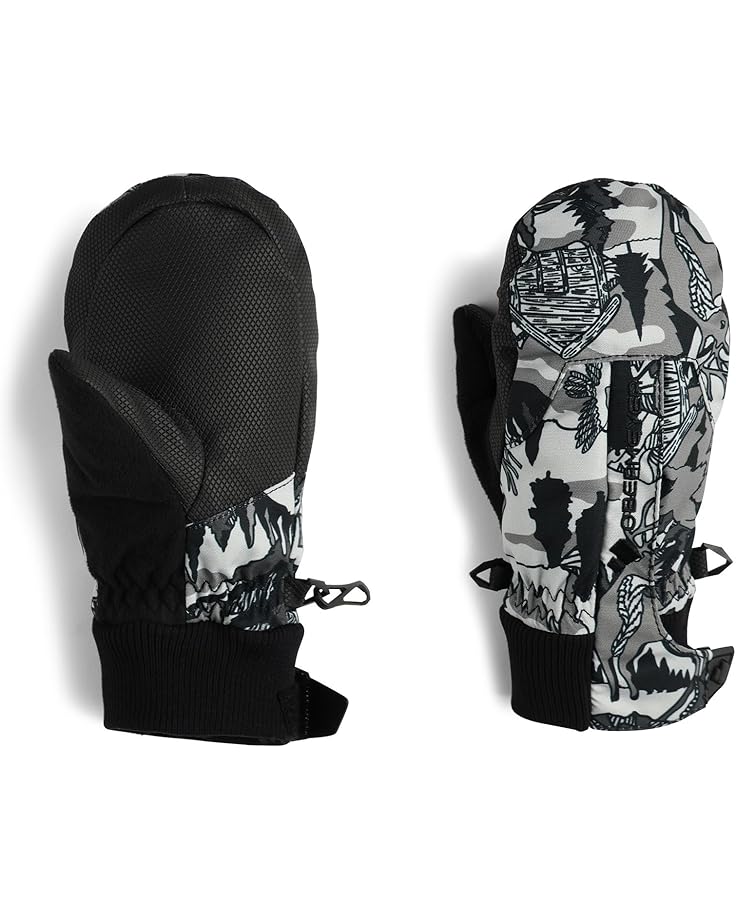 6pm Obermeyer Kids Thumbs Up Mitten Print (Toddler/Little Kids)