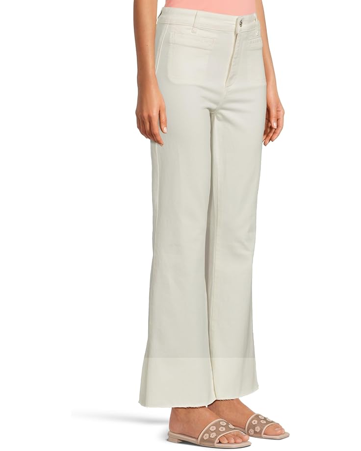 6pm Paige Marlow Skimmer With Welt Pockets In Tonal Ecru Women's