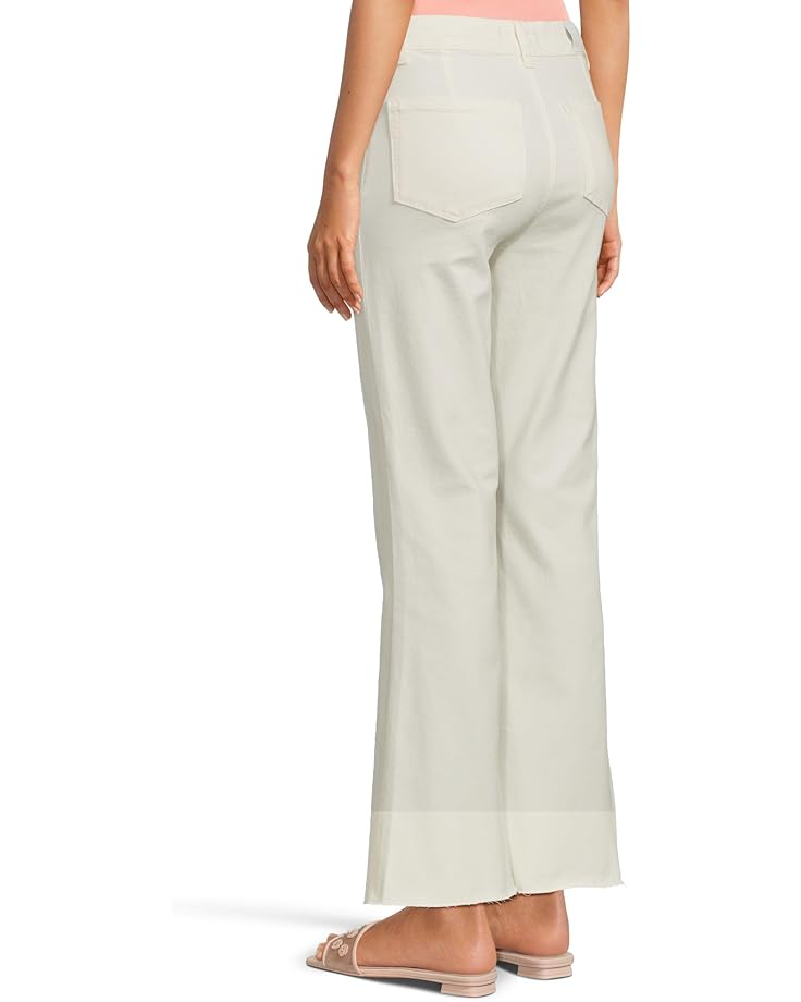 6pm Paige Marlow Skimmer With Welt Pockets In Tonal Ecru Women's