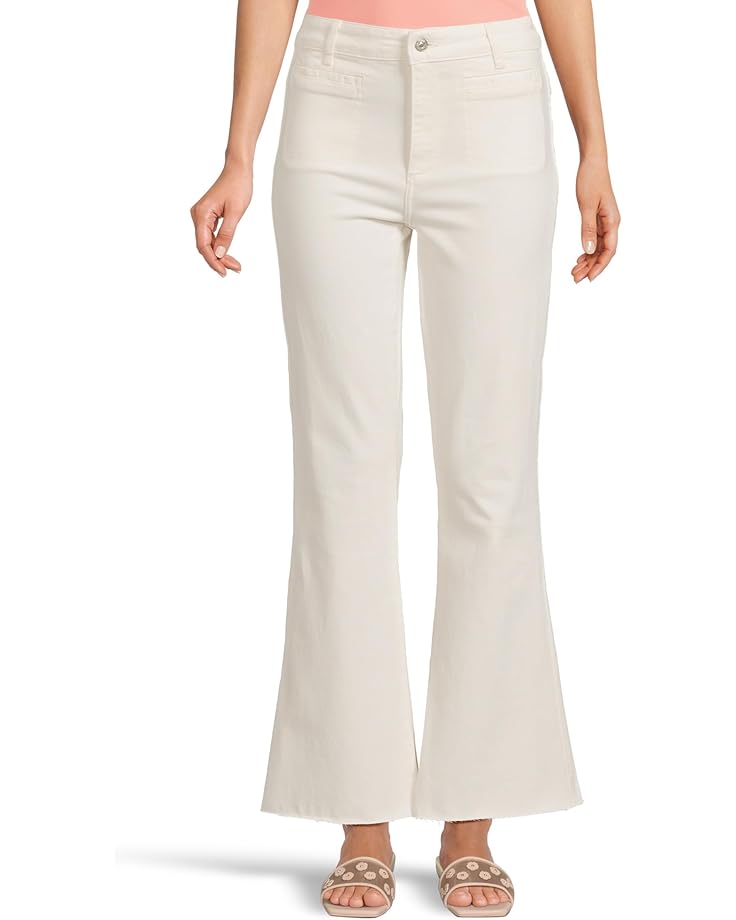 6pm Paige Marlow Skimmer with Welt Pockets in Tonal Ecru Women's