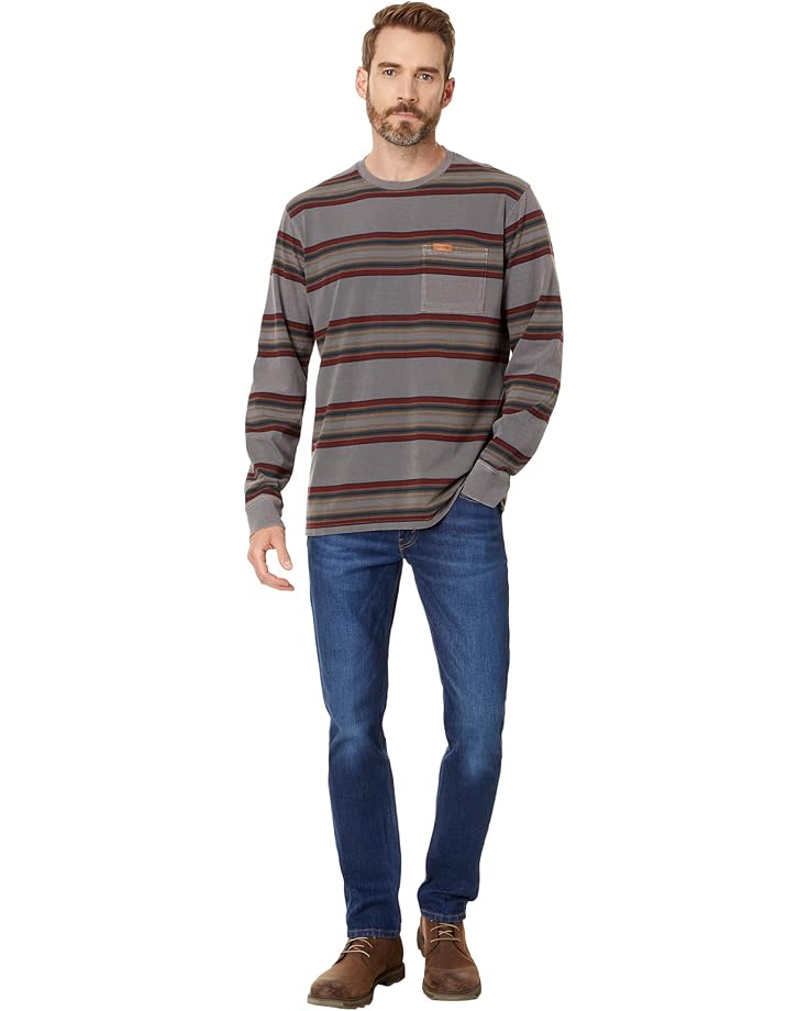 Pendleton Deschutes Stripe Tee Long Sleeve Men's