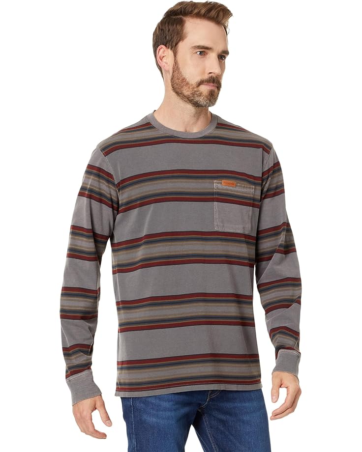 Pendleton Deschutes Stripe Tee Long Sleeve Men's
