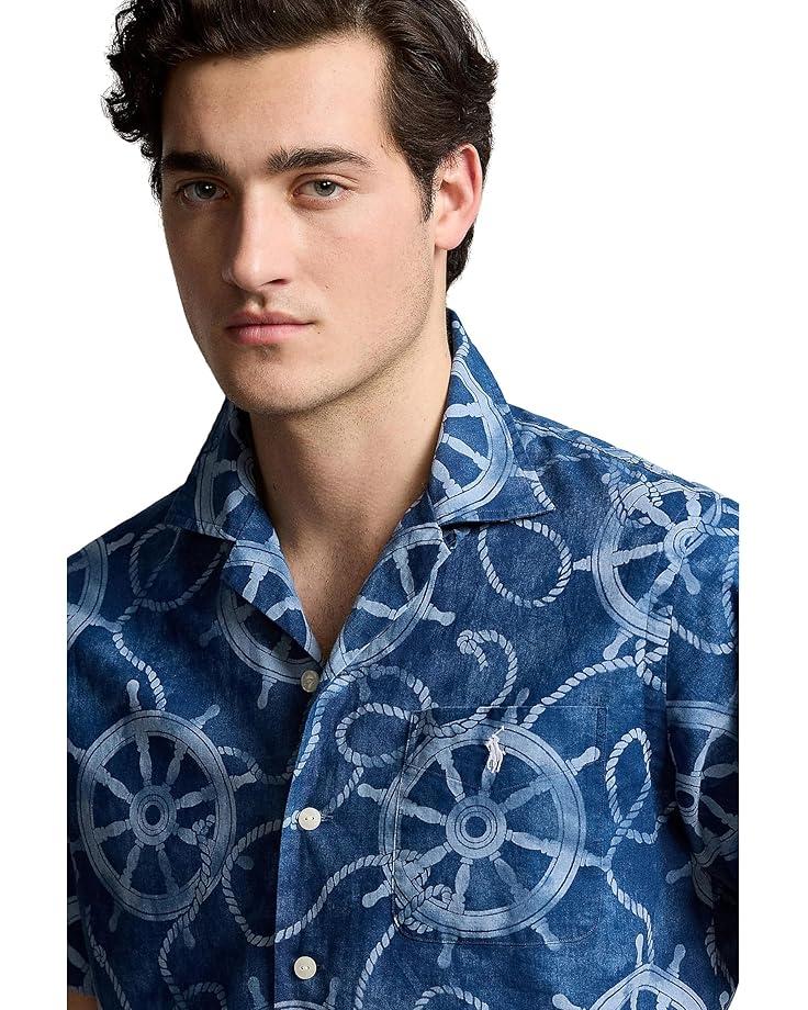 Polo Ralph Lauren Classic Fit Cotton-Linen Camp Shirt Men's