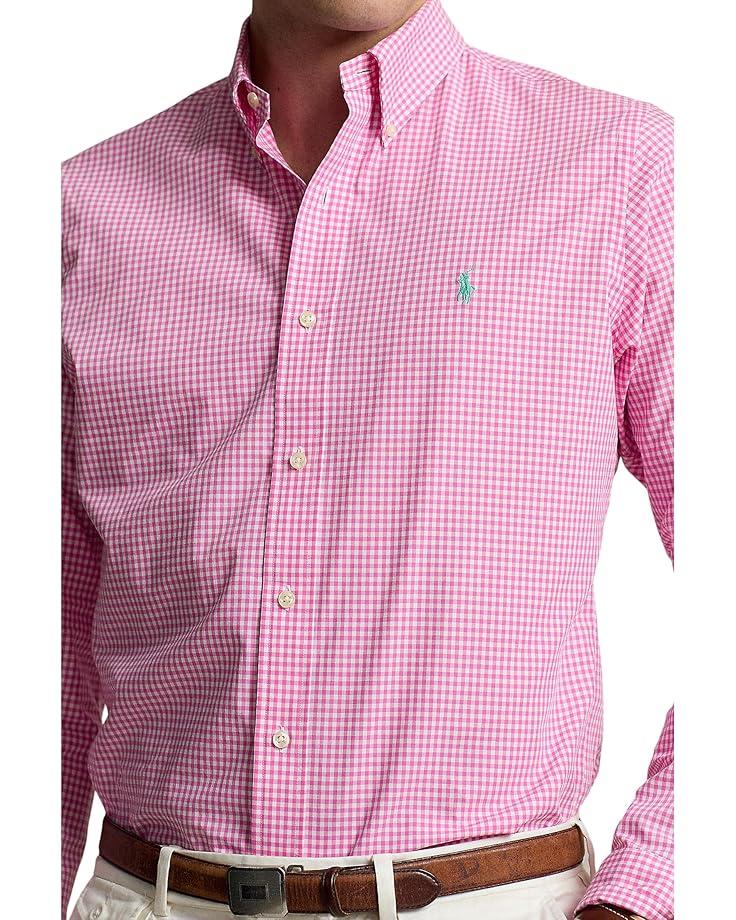 Polo Ralph Lauren Classic Fit Gingham Stretch Poplin Shirt Men's