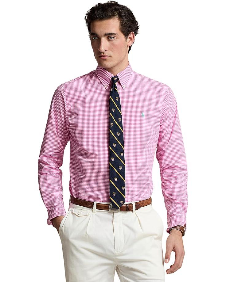 Polo Ralph Lauren Classic Fit Gingham Stretch Poplin Shirt Men's