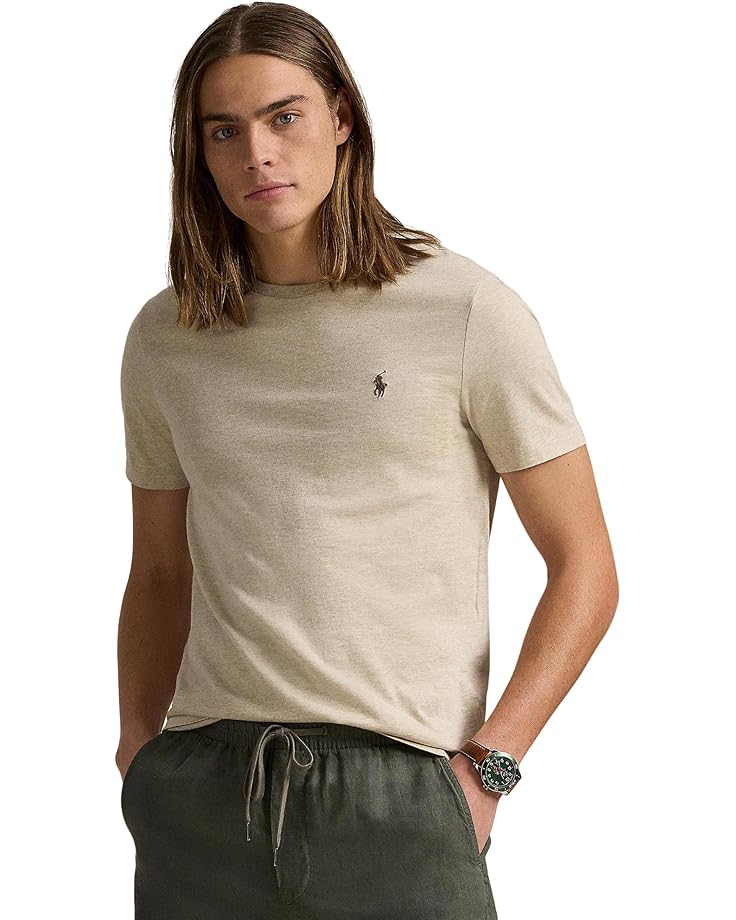 6pm Polo Ralph Lauren Classic Fit Jersey Crewneck T-Shirt Men's