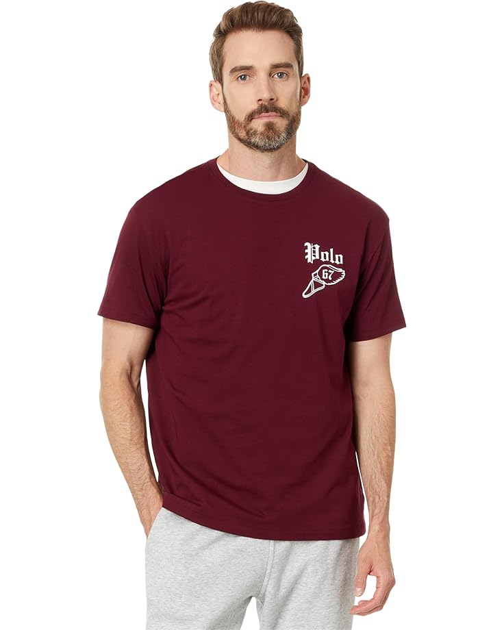Polo Ralph Lauren Classic Fit Jersey Graphic T-Shirt Men's Classic Wine