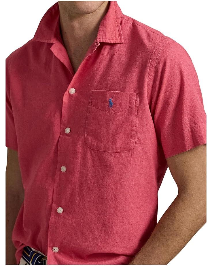 6pm Polo Ralph Lauren Classic Fit Linen-Cotton Camp Shirt Men's