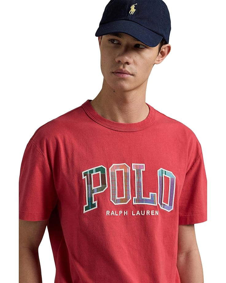6pm Polo Ralph Lauren Classic Fit Madras-logo Jersey T-shirt Men's