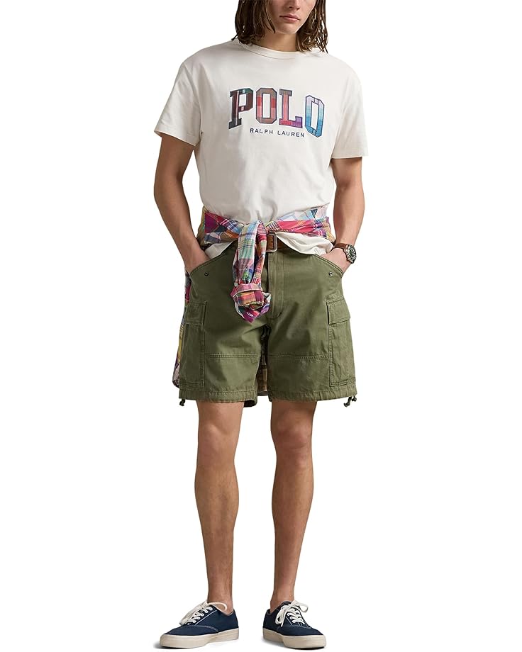 6pm Polo Ralph Lauren Classic Fit Madras-logo Jersey T-shirt Men's