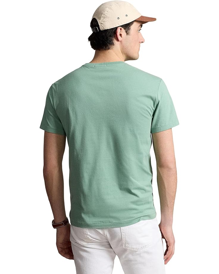 Polo Ralph Lauren Classic Fit Plaid-Logo Jersey T-Shirt Men's Faded Mint