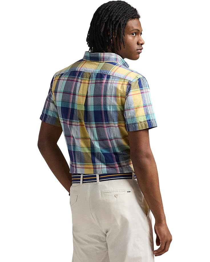 6pm Polo Ralph Lauren Classic Fit Plaid Oxford Shirt Men's