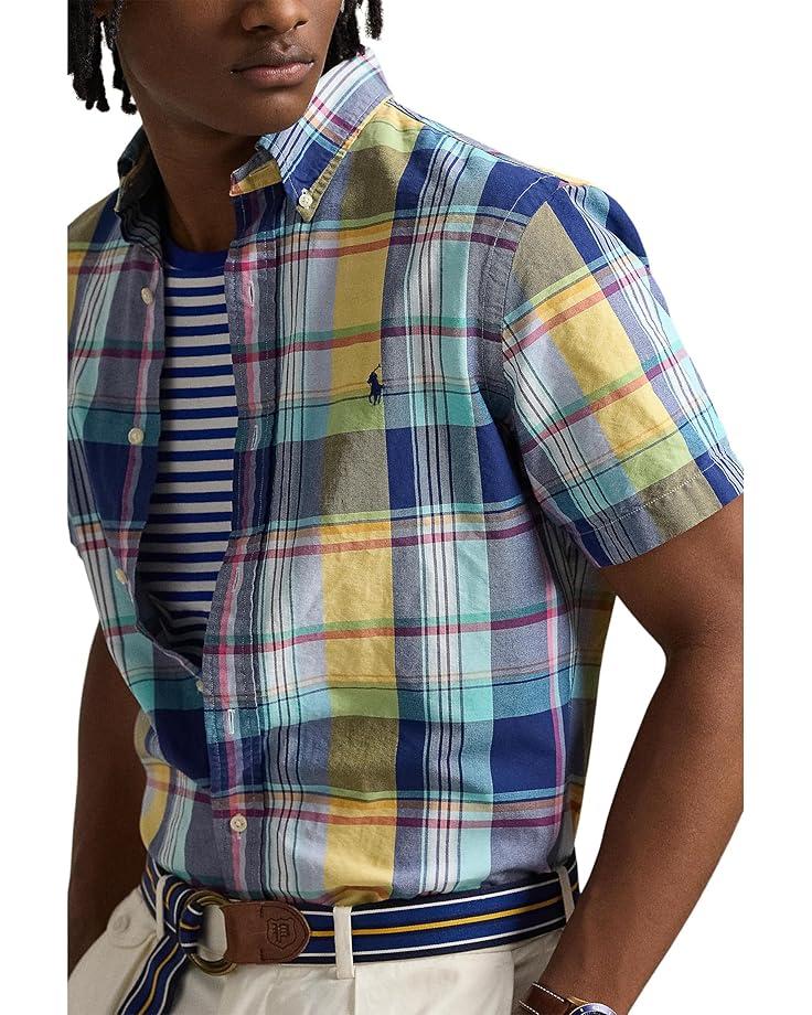 6pm Polo Ralph Lauren Classic Fit Plaid Oxford Shirt Men's