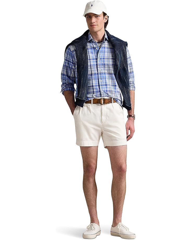 6pm Polo Ralph Lauren Classic Fit Plaid Performance Shirt Men's