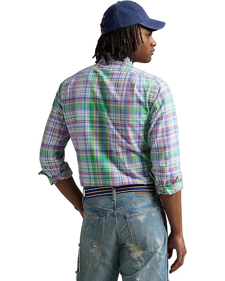 6pm Polo Ralph Lauren Classic Fit Plaid Performance Shirt Men's