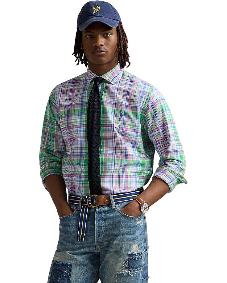 6pm Polo Ralph Lauren Classic Fit Plaid Performance Shirt Men's