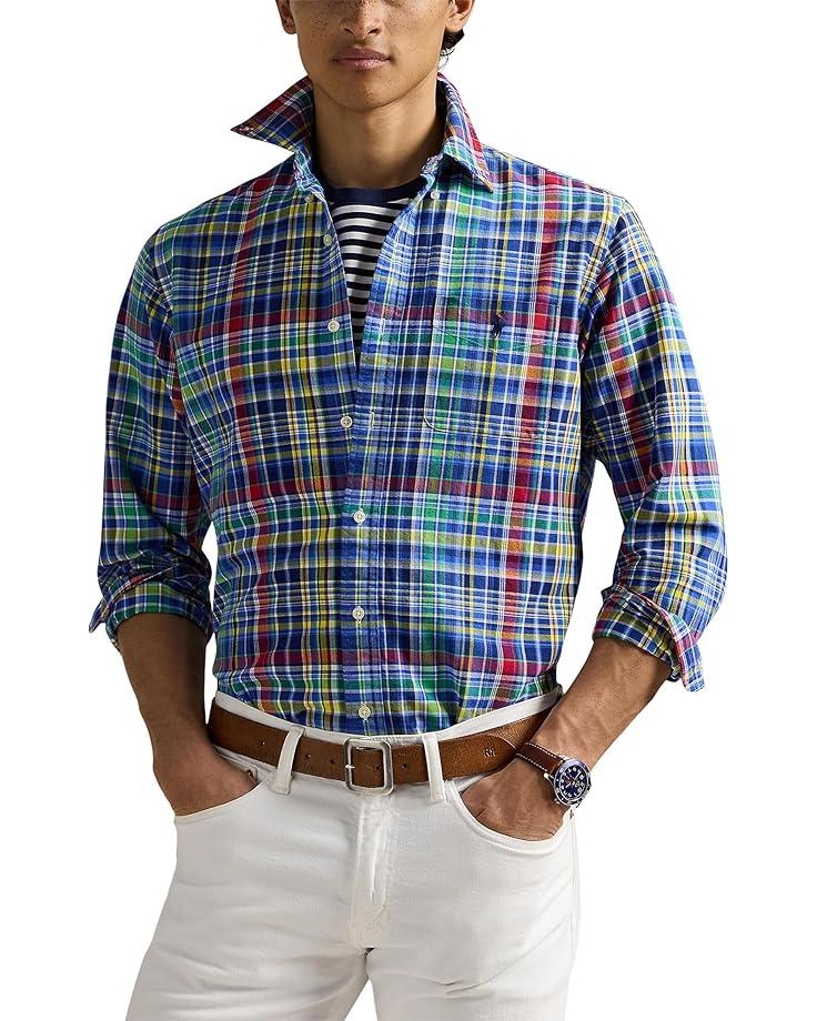 6pm Polo Ralph Lauren Classic Fit Plaid Performance Shirt Men's