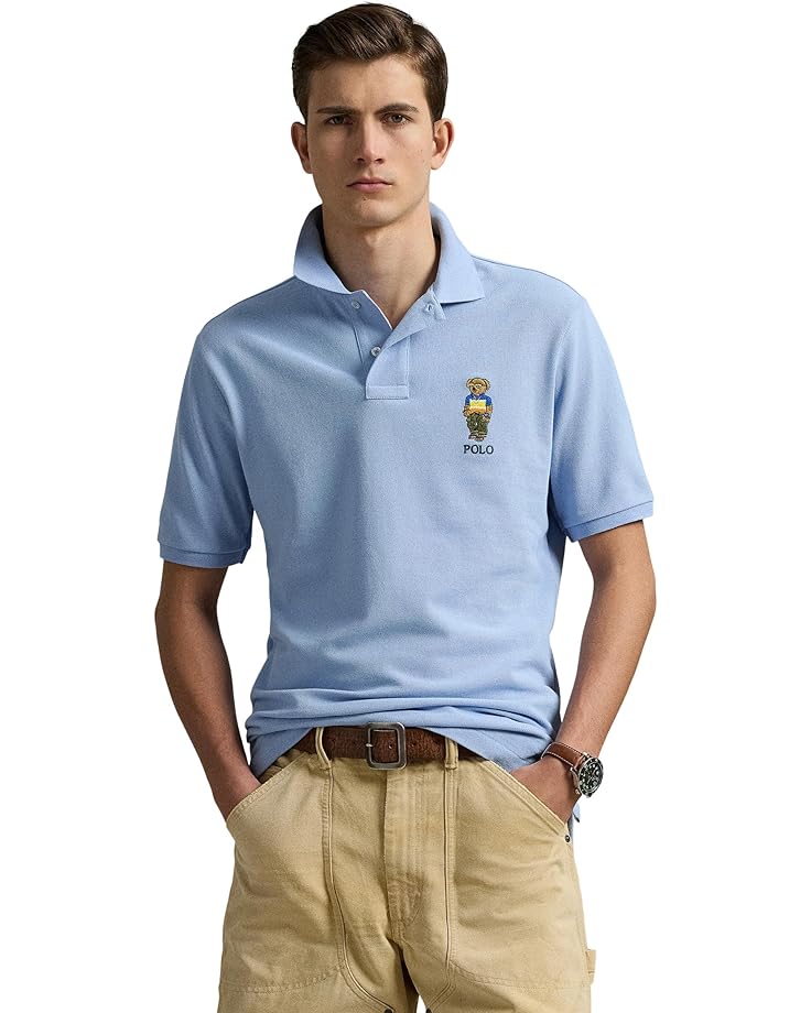6pm Polo Ralph Lauren Classic Fit Polo Bear Mesh Polo Shirt Men's