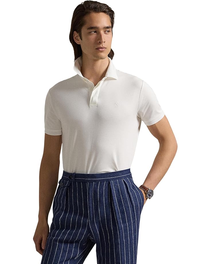 Polo Ralph Lauren Classic Fit Soft Cotton Polo Shirt Men's White