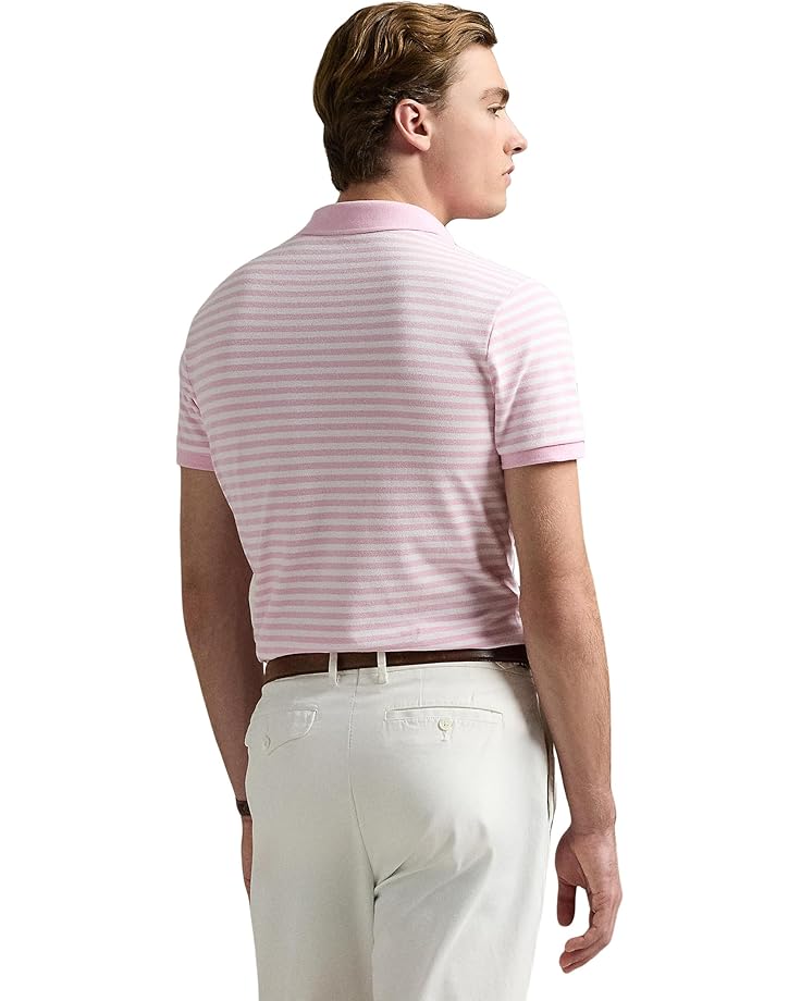 6pm Polo Ralph Lauren Classic Fit Striped Mesh Polo Shirt Men's