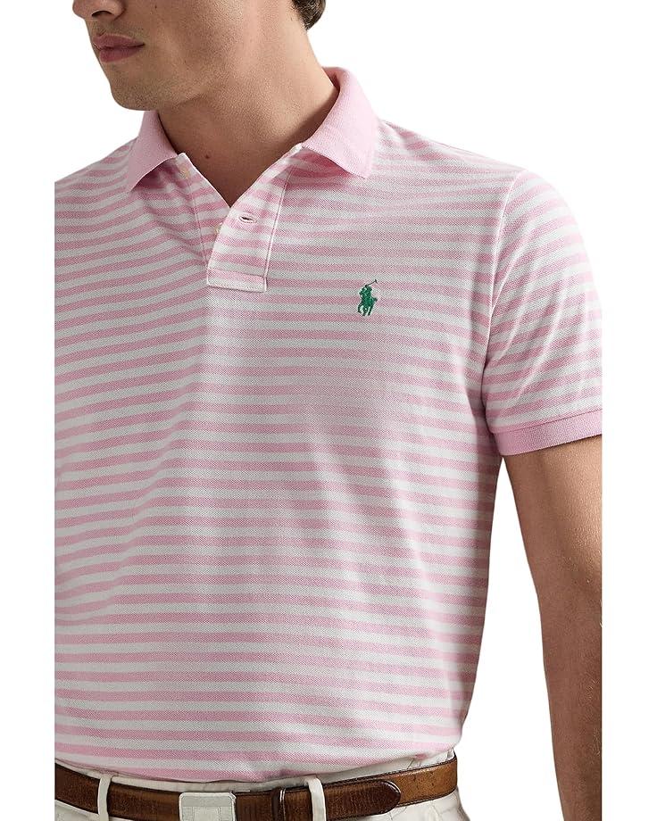 6pm Polo Ralph Lauren Classic Fit Striped Mesh Polo Shirt Men's