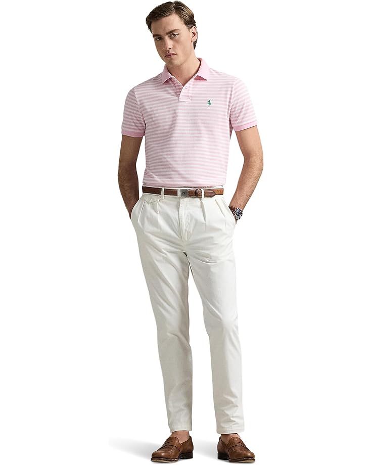 6pm Polo Ralph Lauren Classic Fit Striped Mesh Polo Shirt Men's