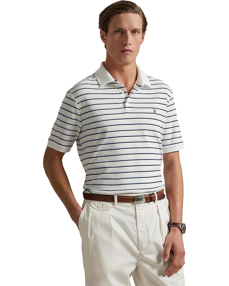 6pm Polo Ralph Lauren Classic Fit Striped Soft Cotton Polo Men's