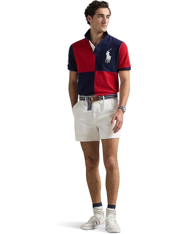 6pm Polo Ralph Lauren Custom Slim Fit Big Pony Mesh Polo Shirt Men's