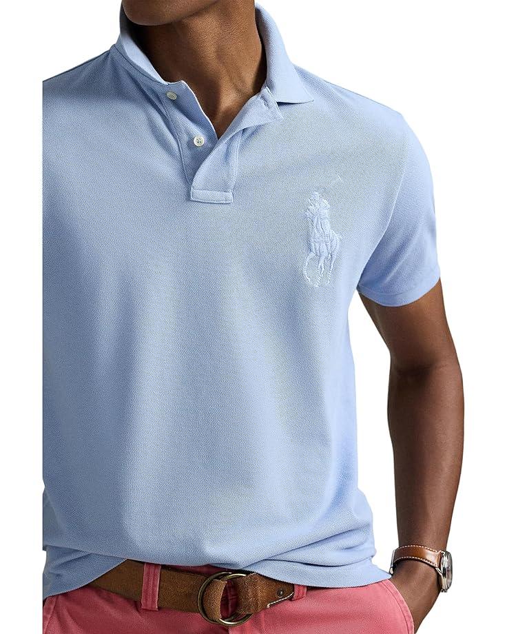 6pm Polo Ralph Lauren Custom Slim Fit Big Pony Mesh Polo Shirt Men's
