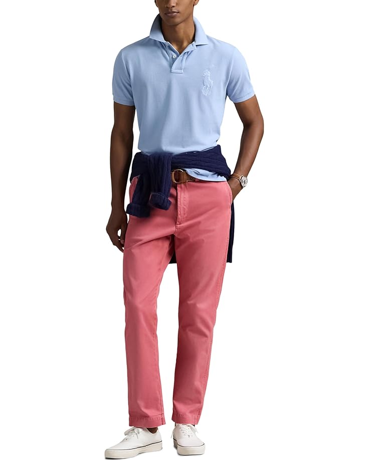 6pm Polo Ralph Lauren Custom Slim Fit Big Pony Mesh Polo Shirt Men's