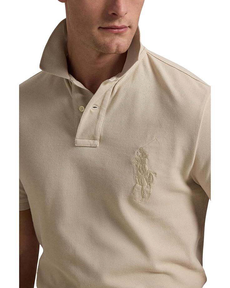 6pm Polo Ralph Lauren Custom Slim Fit Big Pony Mesh Polo Shirt Men's