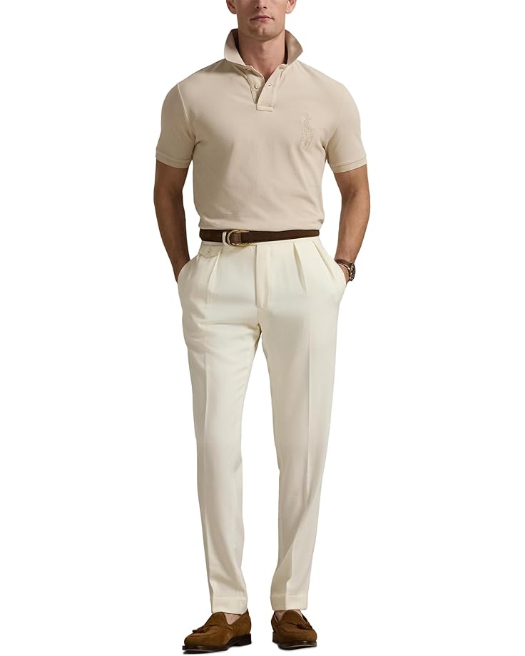 6pm Polo Ralph Lauren Custom Slim Fit Big Pony Mesh Polo Shirt Men's
