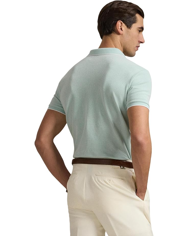 6pm Polo Ralph Lauren Custom Slim Fit Stretch Oxford Mesh Polo Men's