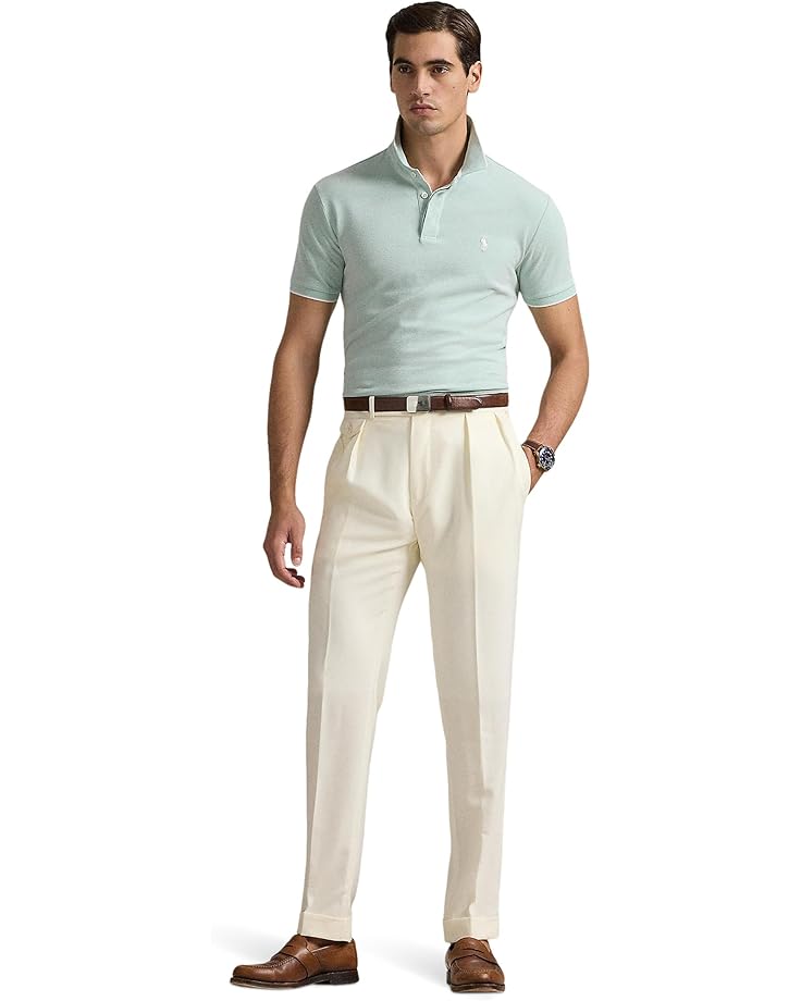 6pm Polo Ralph Lauren Custom Slim Fit Stretch Oxford Mesh Polo Men's