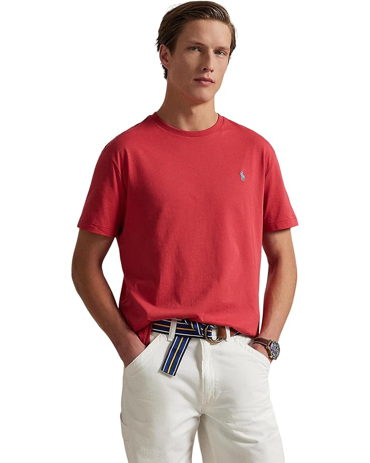 6pm Polo Ralph Lauren Short Sleeve Solid Crewneck Tee - Classic Men's