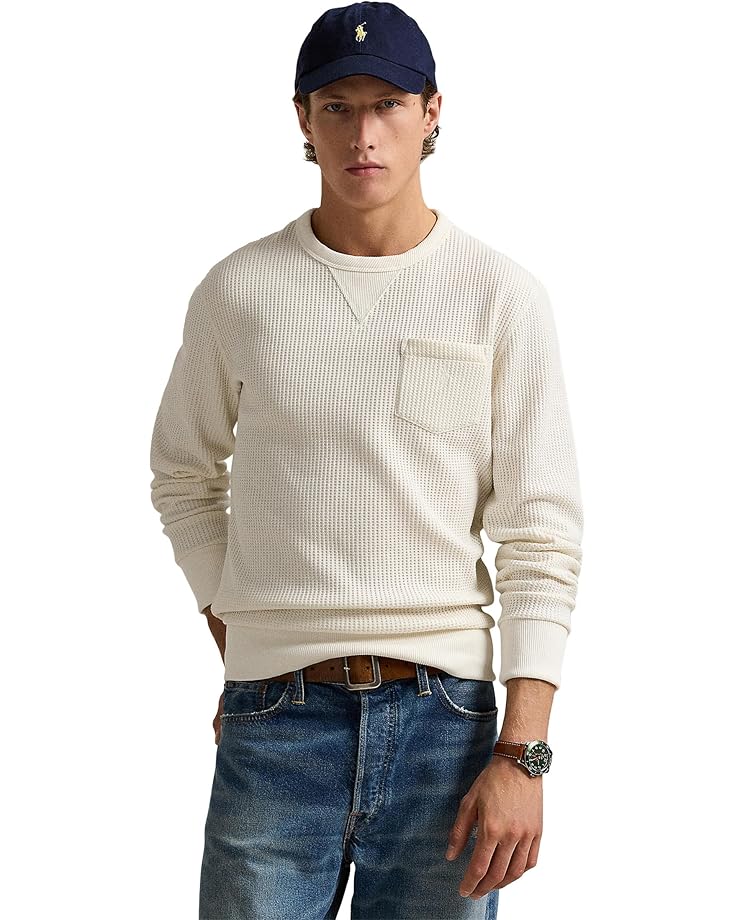 Polo Ralph Lauren Waffle Long Sleeve Crew Neck Men's