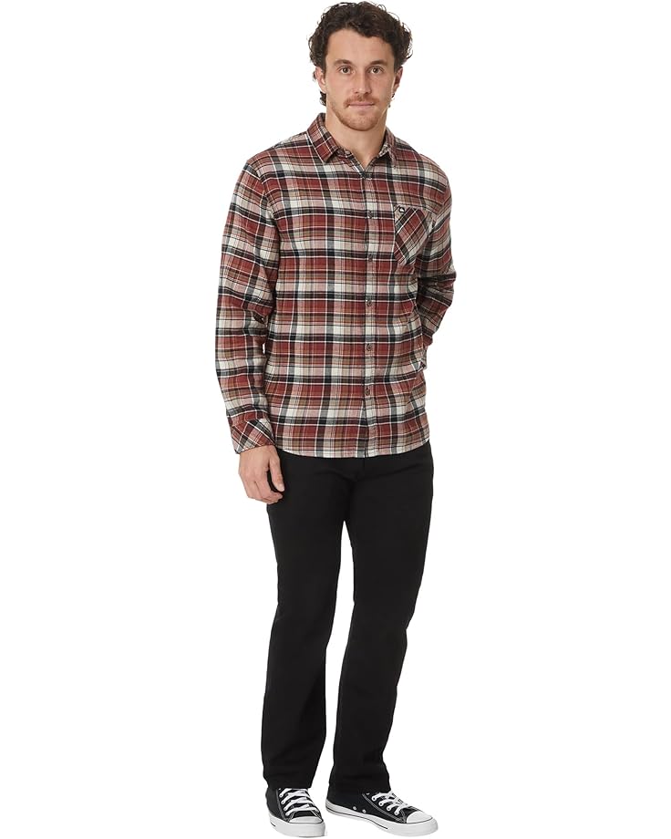 Quiksilver Breakwater Stretch Long Sleeve Flannel Men's