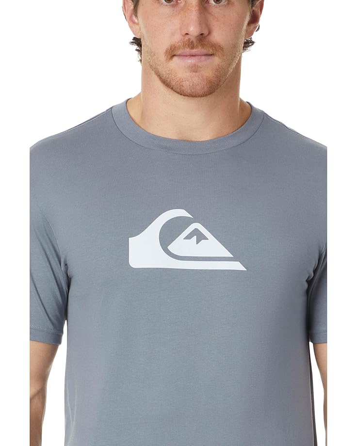Quiksilver Comp Logo Short Sleeve Screen Tee Men's