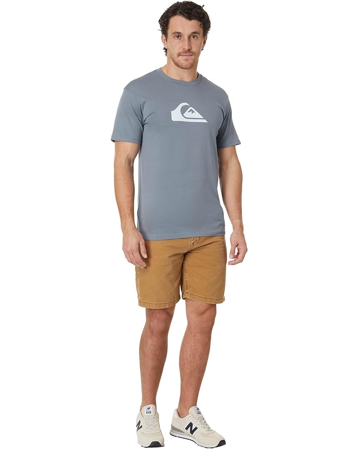 Quiksilver Comp Logo Short Sleeve Screen Tee Men's