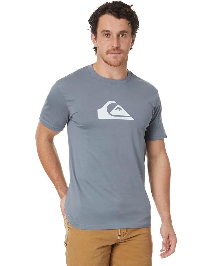 Quiksilver Comp Logo Short Sleeve Screen Tee Men's
