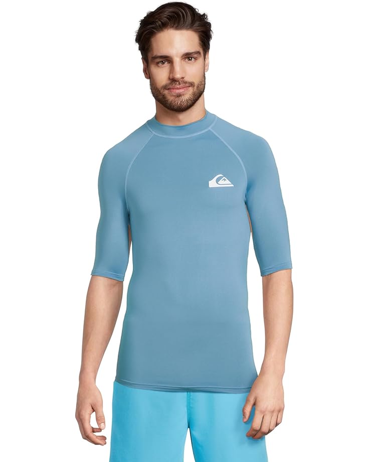 6pm Quiksilver Everyday Upf50 Shorts Sleeve Surf Tee Men's