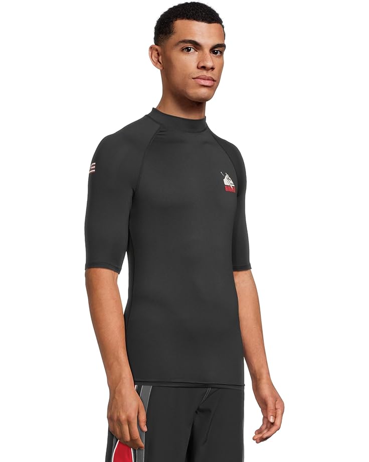 6pm Quiksilver HI UPF50 Shorts Sleeve Surf Tee Men's
