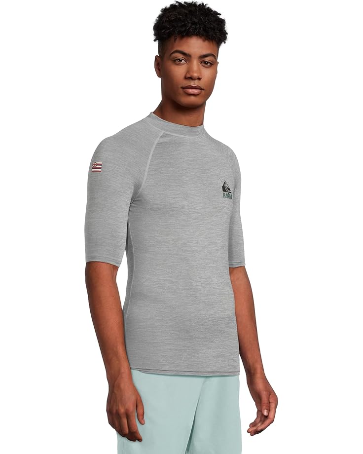 6pm Quiksilver HI UPF50 Shorts Sleeve Surf Tee Men's