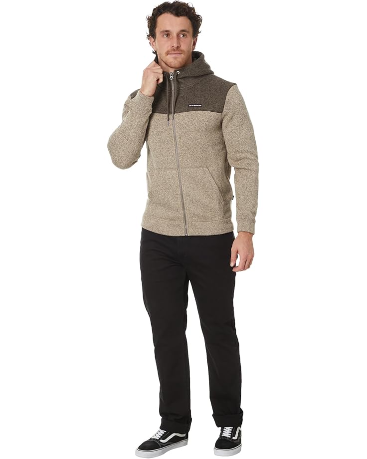 Quiksilver Keller Block Zip Hooded Zip Fleece Men's
