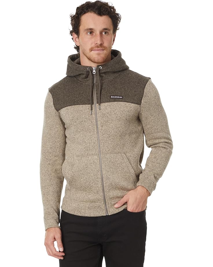 Quiksilver Keller Block Zip Hooded Zip Fleece Men's
