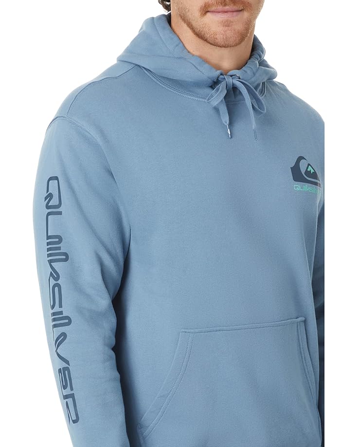 Quiksilver Omni Logo Hoodie Pull Over Hooded Fleece Men's